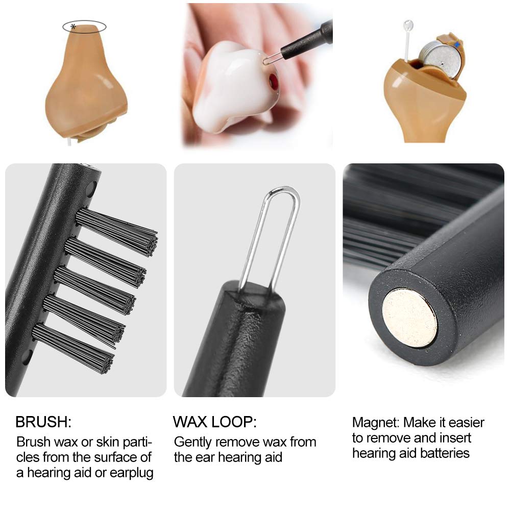 限定SALE✨聴覚アンプ クリーニングブラシ 補聴器 ベント ツール Amazon.co.jp: 補聴器クリーニングブラシ 人間工学に基づいた